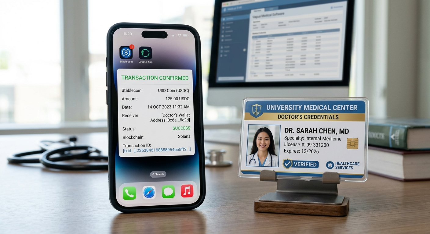 Borderless Medical Commerce 2026: Stablecoins and the Digital Health Workforce