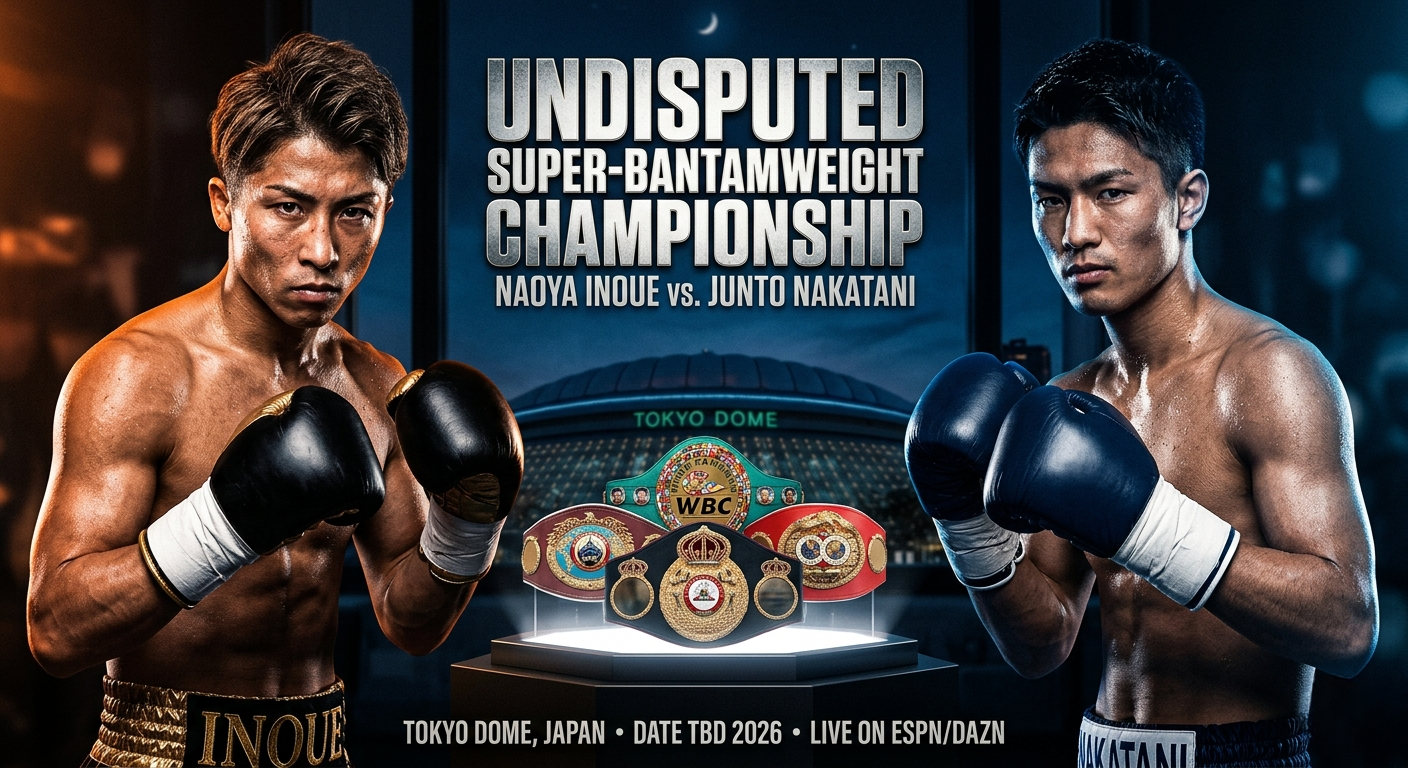 Inoue vs. Nakatani: Undefeated Showdown at Tokyo Dome 2026
